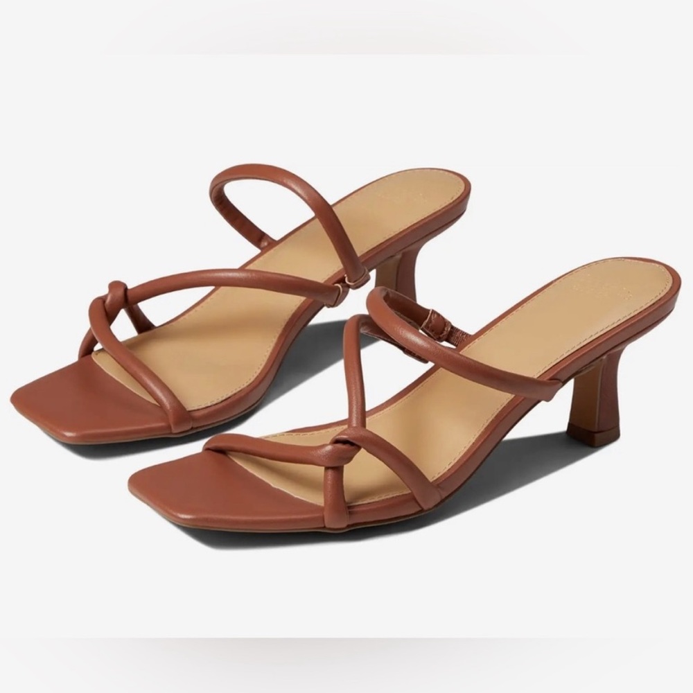 Abercrombie Twist-Strap Heeled Sandal